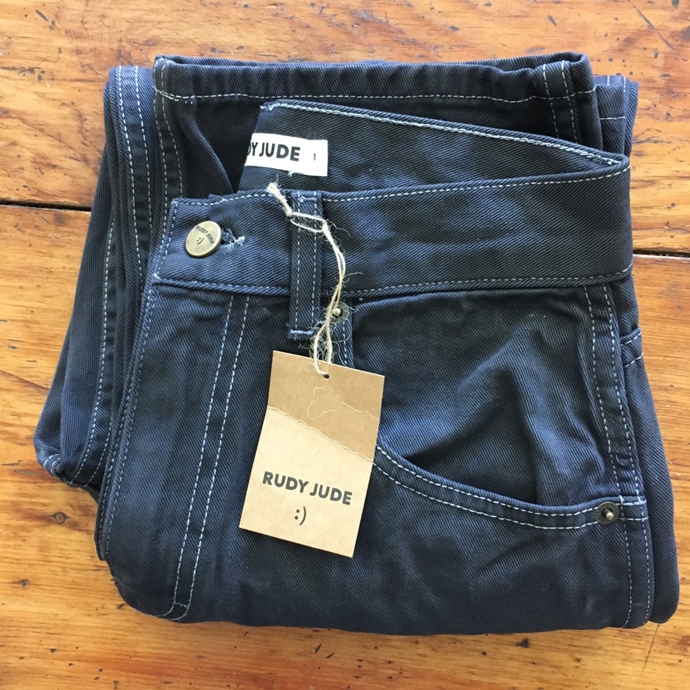 Rudy Jude Utility Jeans in color Ink, Size 1